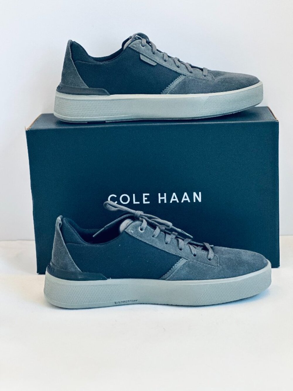 Cole Haan C38425 Men's GrandPrø Crew Navy BLZR/Monument Sneakers Size 10M